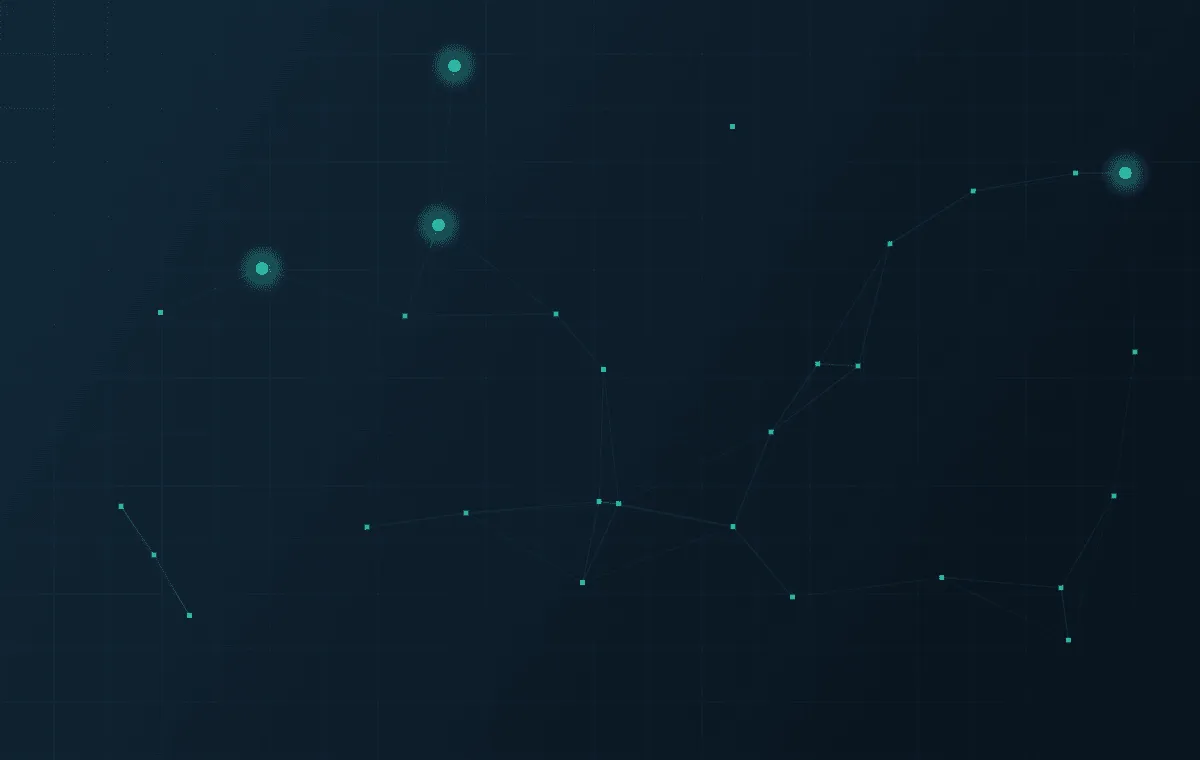 Diagrama de la red de agentes de STRATA conectados a un router central